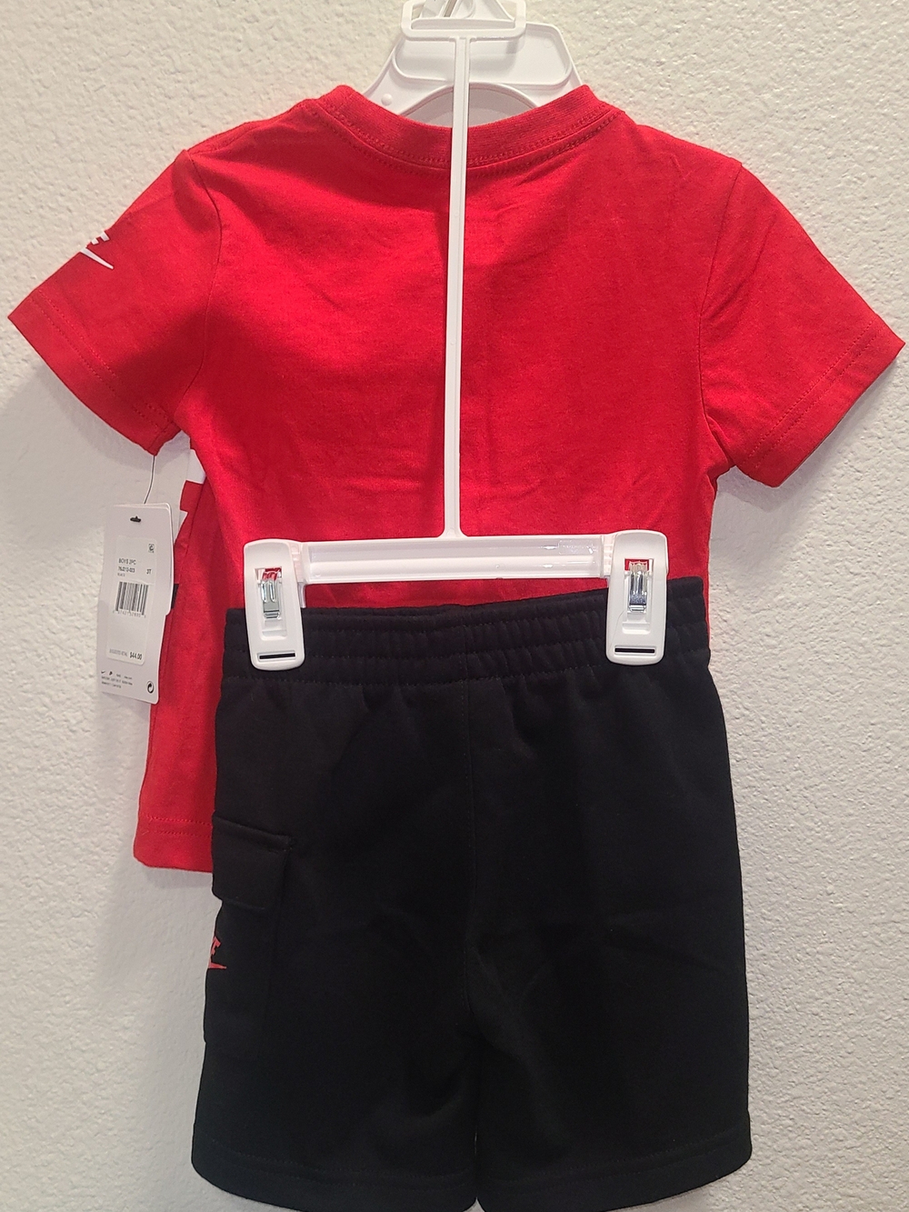 Nike Red and Black Kids Matching Set - Picture 2 of 5